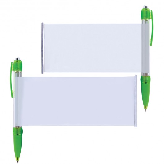Strasbourg Banner Pen Transparent Light Green